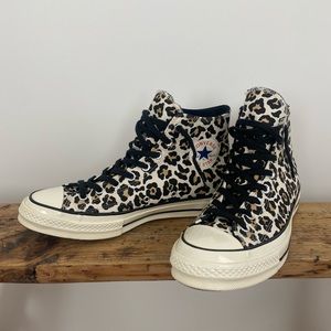 Converse Chuck 70 Hi Driftwood Multi/Light Leopard